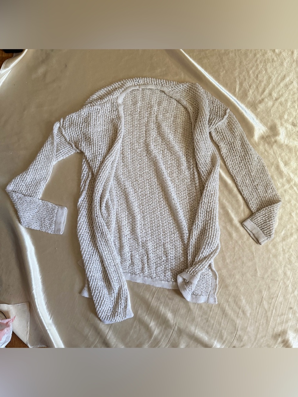Women’s Universal Thread Solid Knit Open Front Cardigan Sweater S